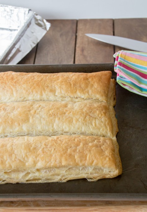 Puff Pastry just out of oven