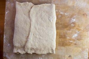 Croissant Dough Folded