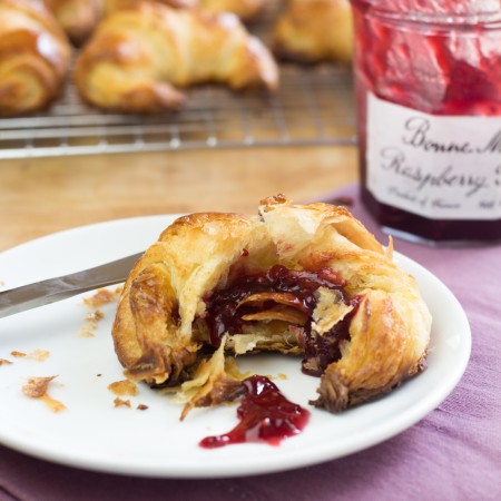 Croissants with Jam