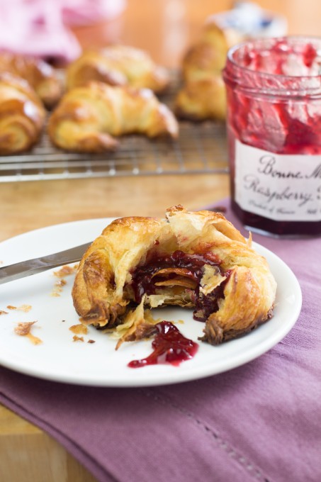 Croissants with Jam