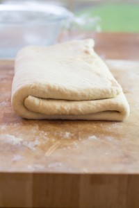 Folded Croissant Dough